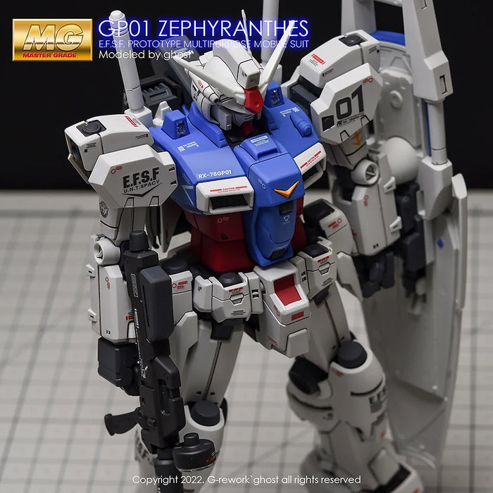 G-Rework Decal - MG RX-78GP01 Gundam GP01 Zephyranthes Use