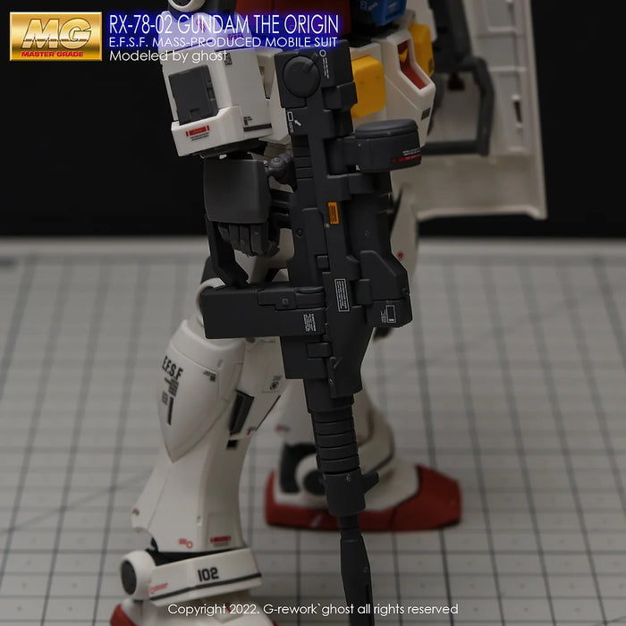 G-Rework Decal - MG Gundam The Origin RX-78-02 Gundam Use