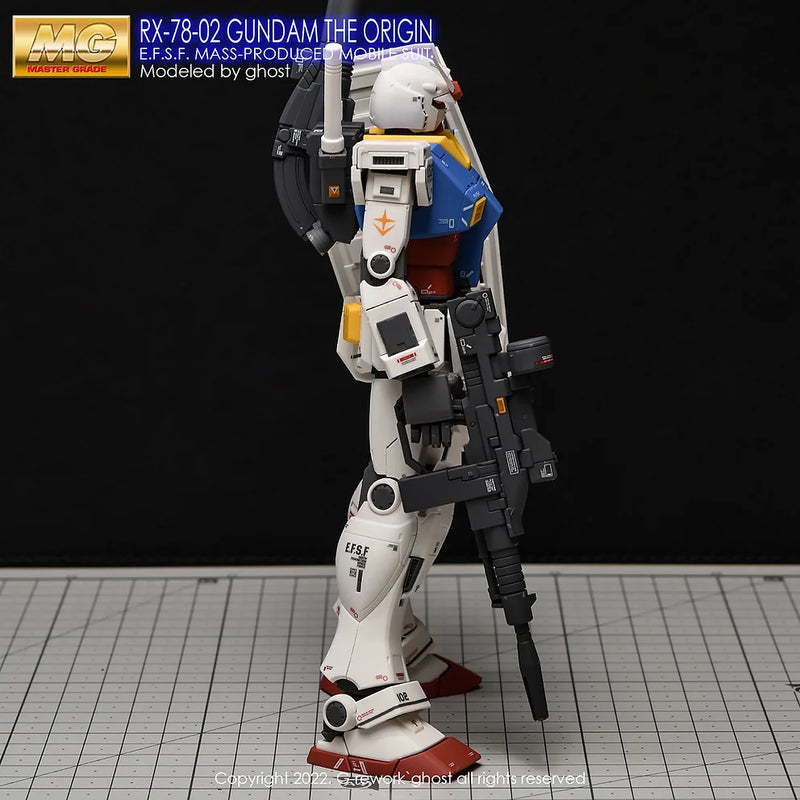 G-Rework Decal - MG Gundam The Origin RX-78-02 Gundam Use