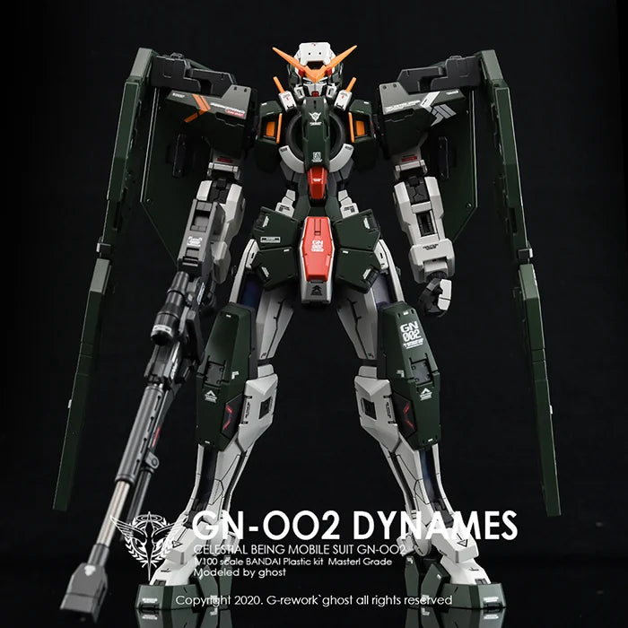 G-Rework Decal - MG GN-002 Gundam Dynames Use