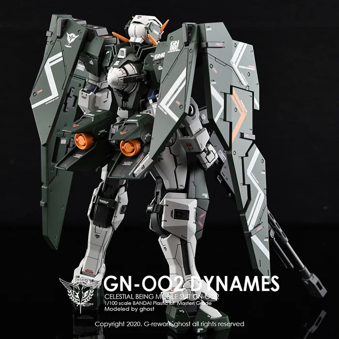 G-Rework Decal - MG GN-002 Gundam Dynames Use
