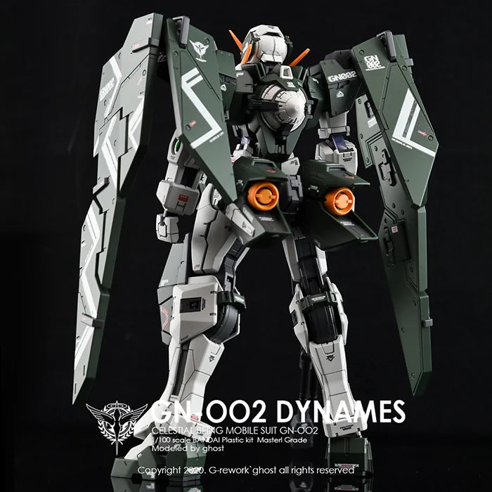 G-Rework Decal - MG GN-002 Gundam Dynames Use