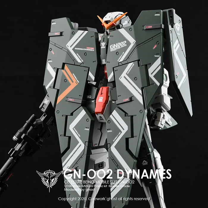 G-Rework Decal - MG GN-002 Gundam Dynames Use