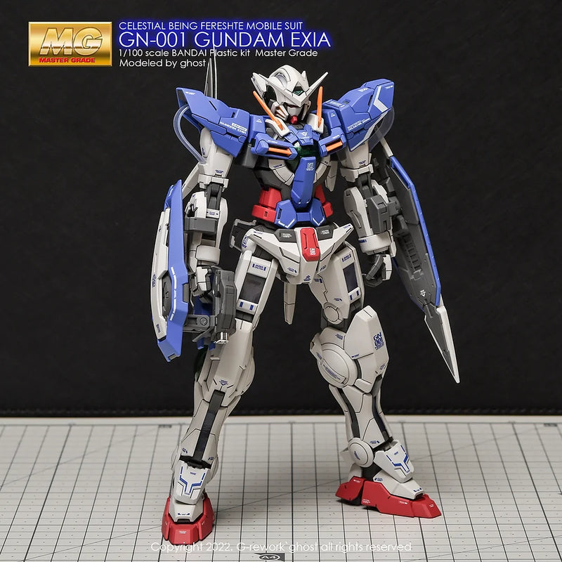 G-Rework Decal - MG GN-001 Gundam Exia Use