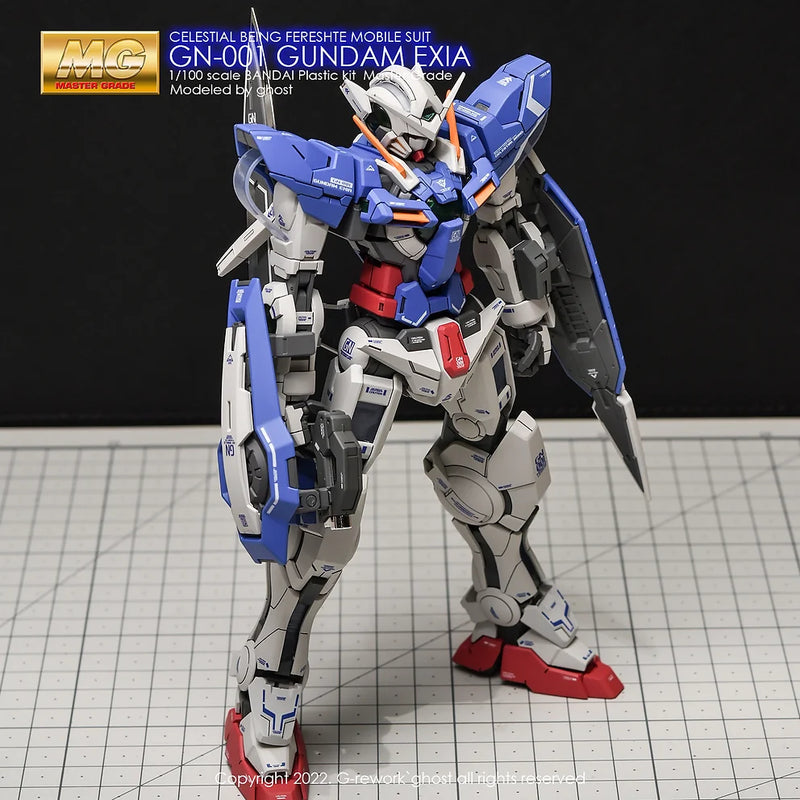 G-Rework Decal - MG GN-001 Gundam Exia Use