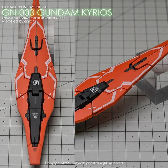 G-Rework Decal - MG GN-003 Gundam Kyrios Use