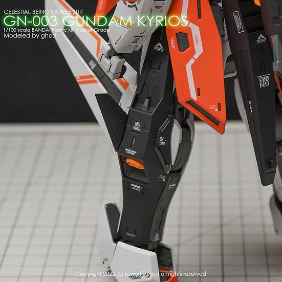 G-Rework Decal - MG GN-003 Gundam Kyrios Use