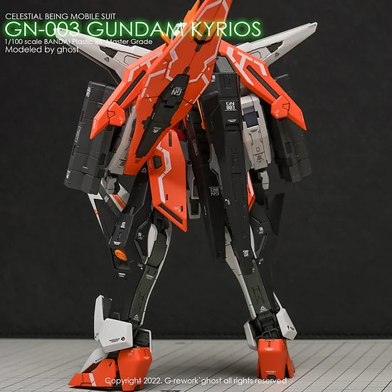 G-Rework Decal - MG GN-003 Gundam Kyrios Use - Argama Hobby - Canada ...