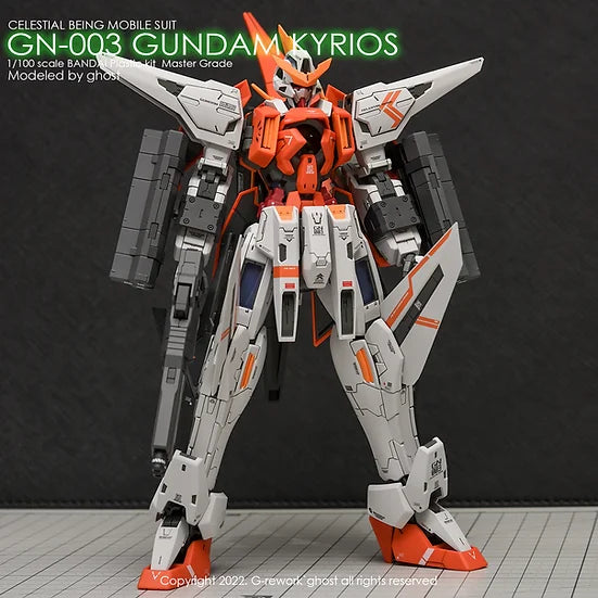 G-Rework Decal - MG GN-003 Gundam Kyrios Use