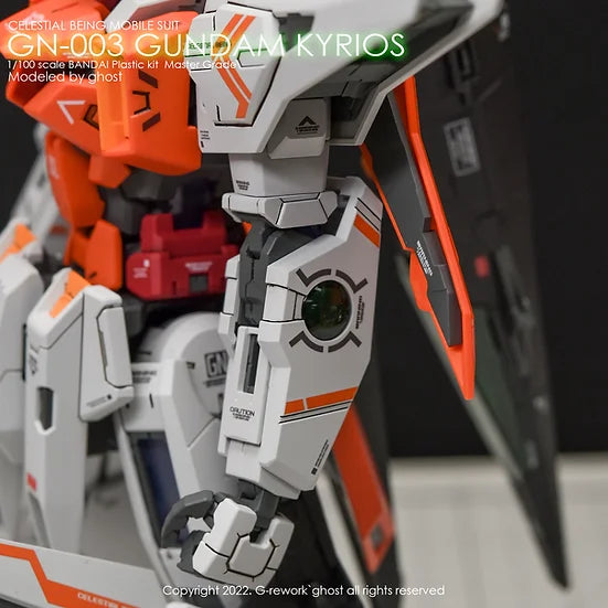 G-Rework Decal - MG GN-003 Gundam Kyrios Use