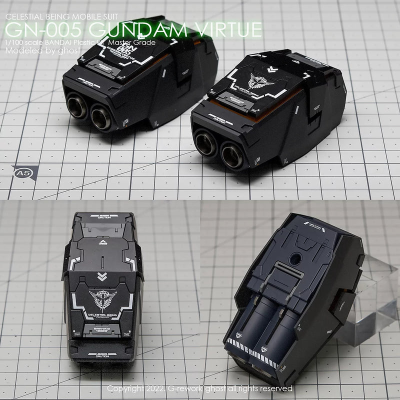 G-Rework Decal - MG GN-005 Gundam Virtue Use