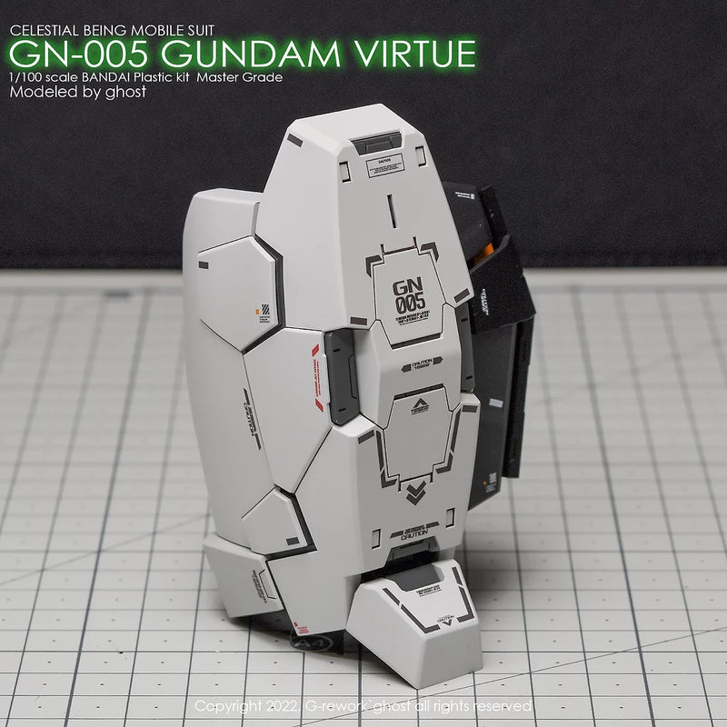 G-Rework Decal - MG GN-005 Gundam Virtue Use