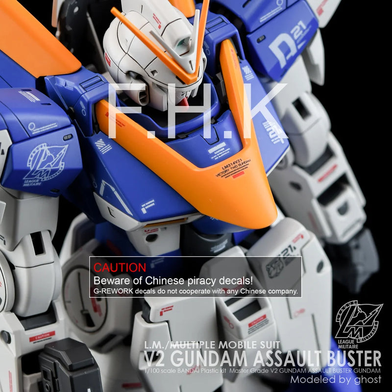 G-Rework Decal - MG LM314V21 V2 Gundam Ver.Ka Use