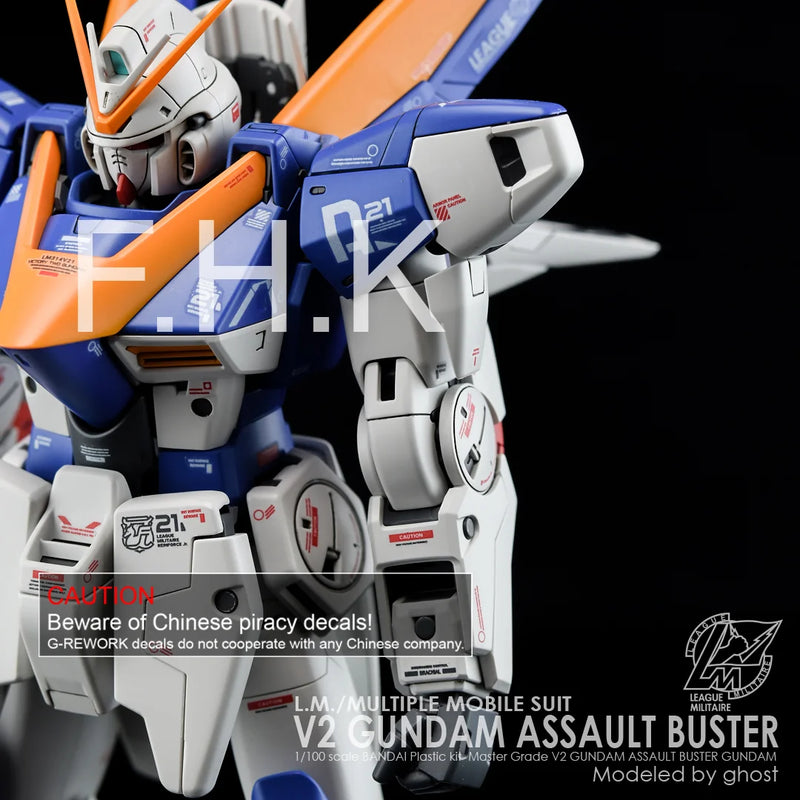 G-Rework Decal - MG LM314V21 V2 Gundam Ver.Ka Use