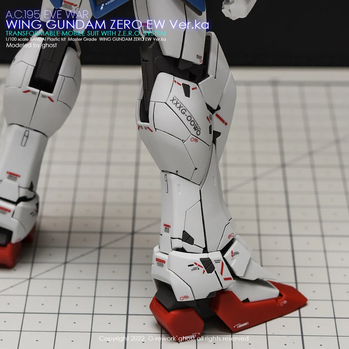 G-Rework Decal - MG XXXG-00W0 Wing Gundam Zero EW Ver.Ka Use (Decal v2.0)
