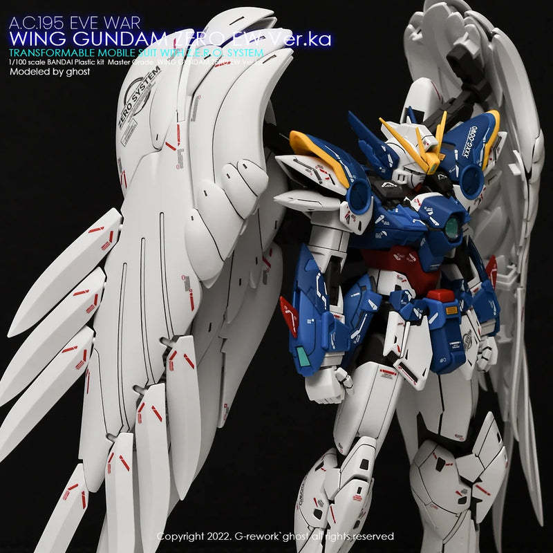 G-Rework Decal - MG XXXG-00W0 Wing Gundam Zero EW Ver.Ka Use (Decal v2.0)