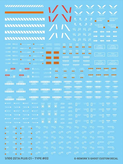 G-Rework Decal - MG MSZ-006C1 Zeta Plus C1 Use
