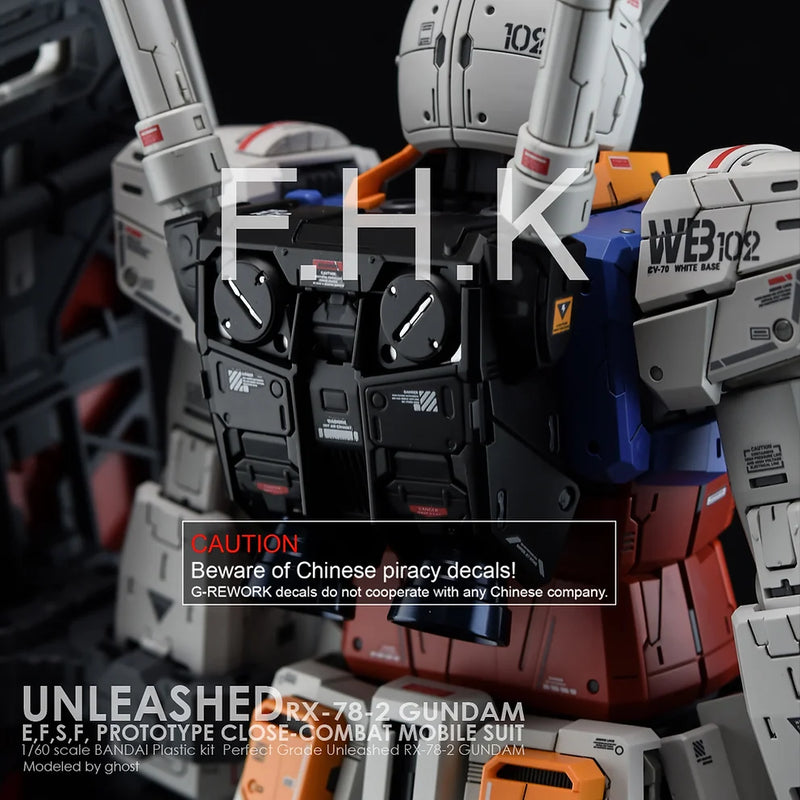 G-Rework Decal - PG Unleashed RX-78-2 Gundam