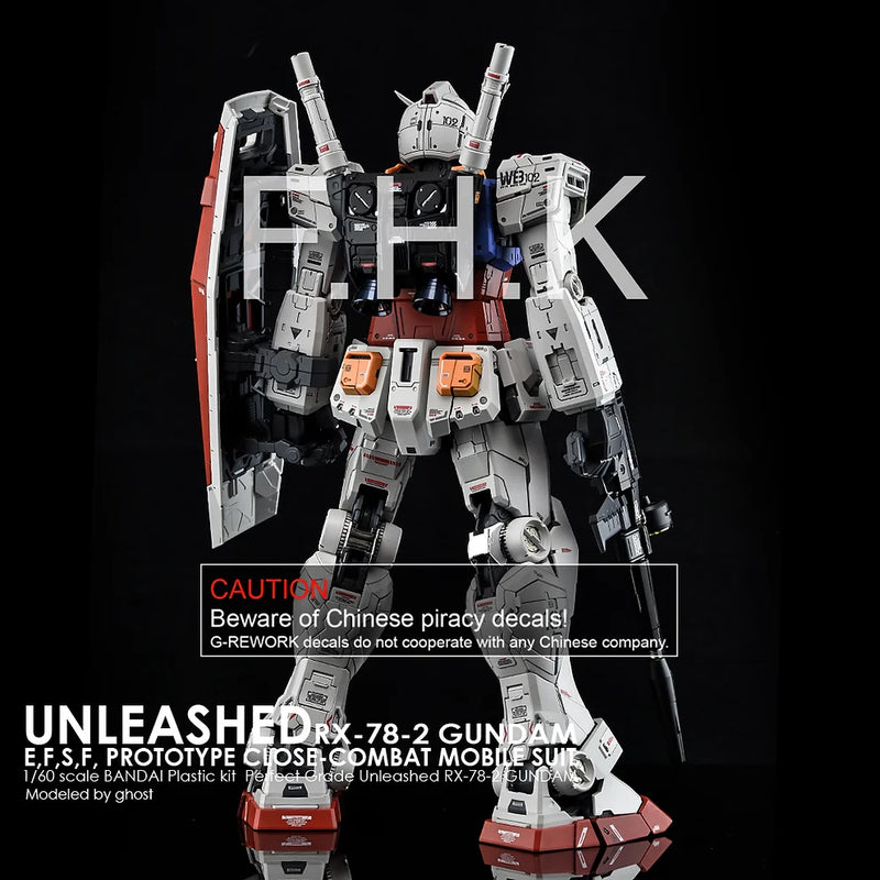 G-Rework Decal - PG Unleashed RX-78-2 Gundam