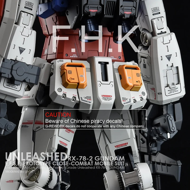 G-Rework Decal - PG Unleashed RX-78-2 Gundam