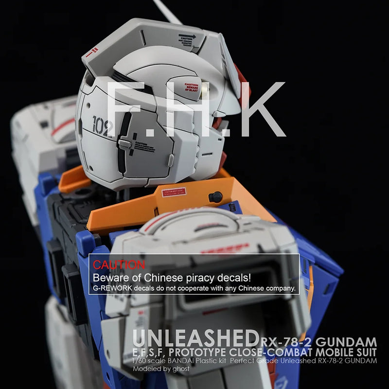 G-Rework Decal - PG Unleashed RX-78-2 Gundam