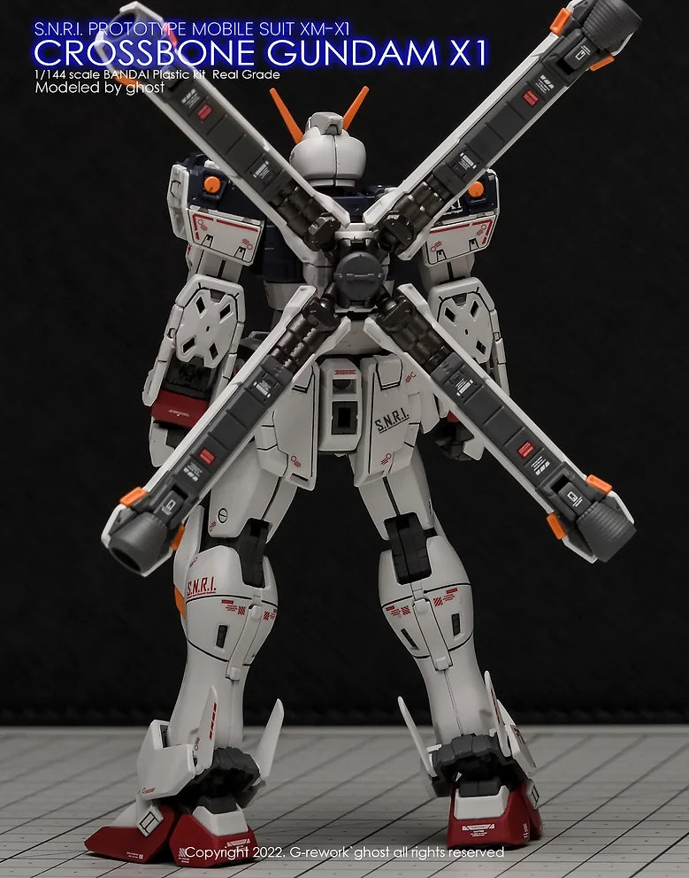 G-Rework Decal - RG XM-X1 Crossbone Gundam X1 Use