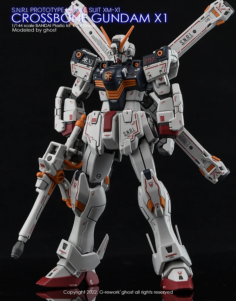 G-Rework Decal - RG XM-X1 Crossbone Gundam X1 Use
