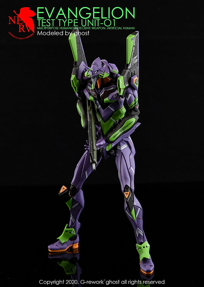 G-Rework Decal - RG Evangelion Test Type Unit-01 (EVA01) Use - Argama ...