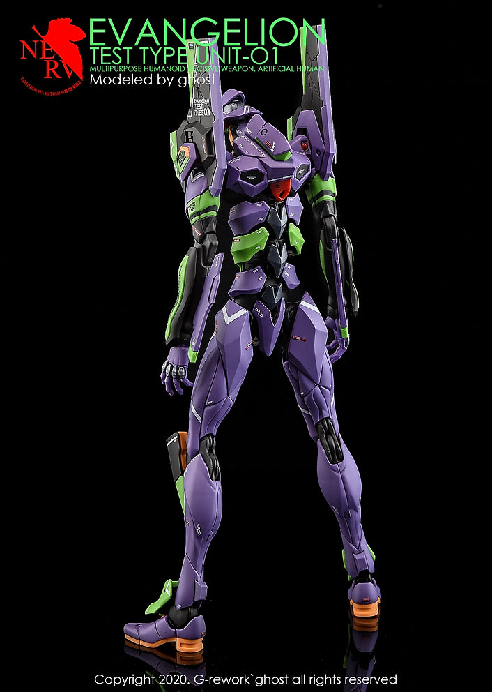 G-Rework Decal - RG Evangelion Test Type Unit-01 (EVA01) Use