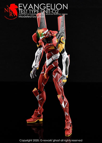 G-Rework Decal - RG Evangelion Test Type Unit-02 (EVA02) Use