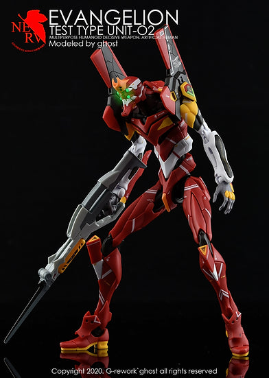 G-Rework Decal - RG Evangelion Test Type Unit-02 (EVA02) Use