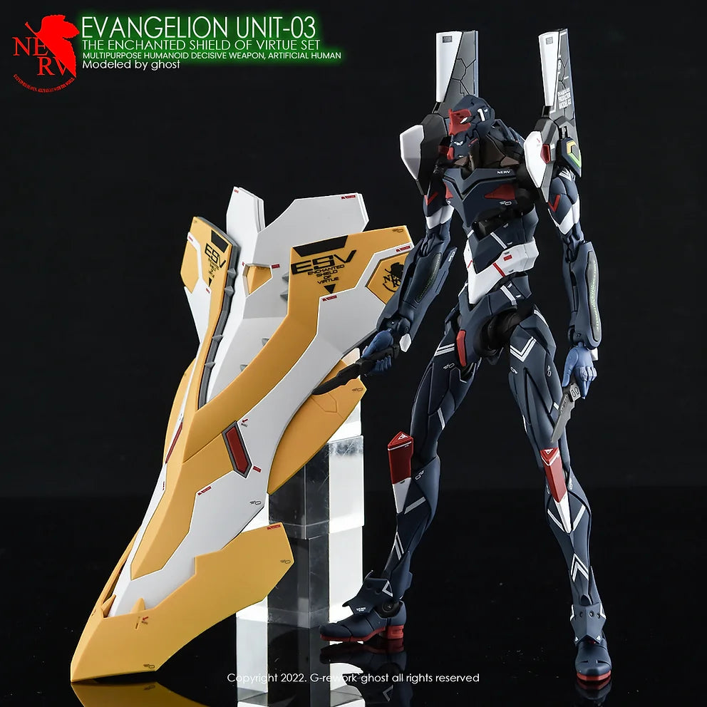 Eva 03 Rage G-Rework Decal - RG Evangelion Unit-03 (EVA03) ESV Set Use - Argama ...