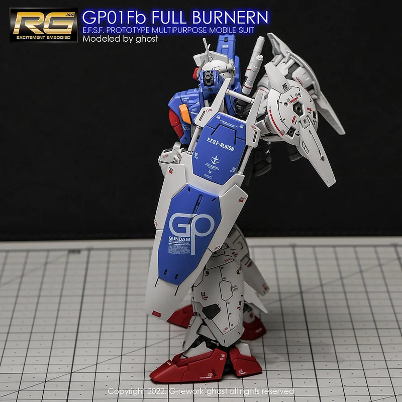 G-Rework Decal - RG RX-78GP01Fb Gundam GP01 Full Burnern Use