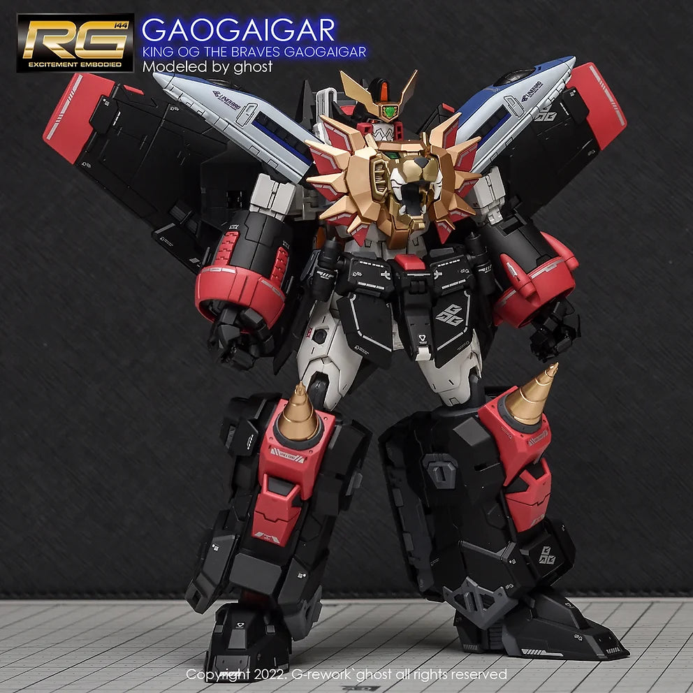 G-Rework Decal - RG GAOGAIGAR Use - Argama Hobby - Canada — Argama ...