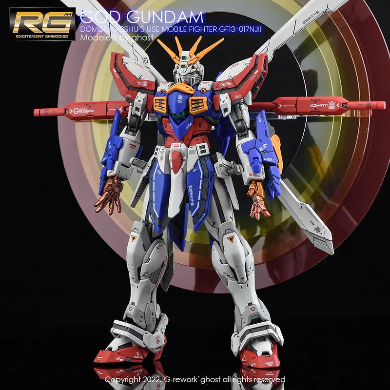 G-Rework Decal - RG GF13-017NJII God Gundam Use