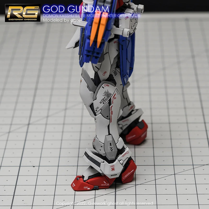 G-Rework Decal - RG GF13-017NJII God Gundam Use