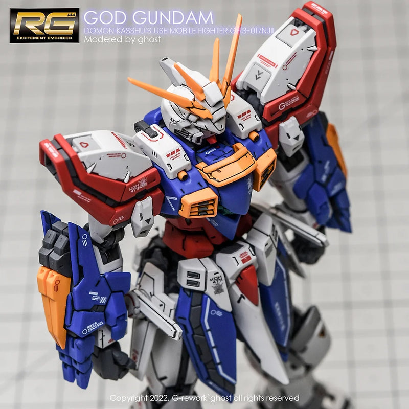 G-Rework Decal - RG GF13-017NJII God Gundam Use