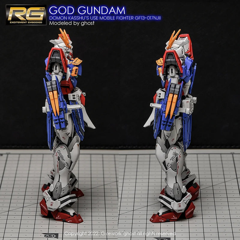 G-Rework Decal - RG GF13-017NJII God Gundam Use