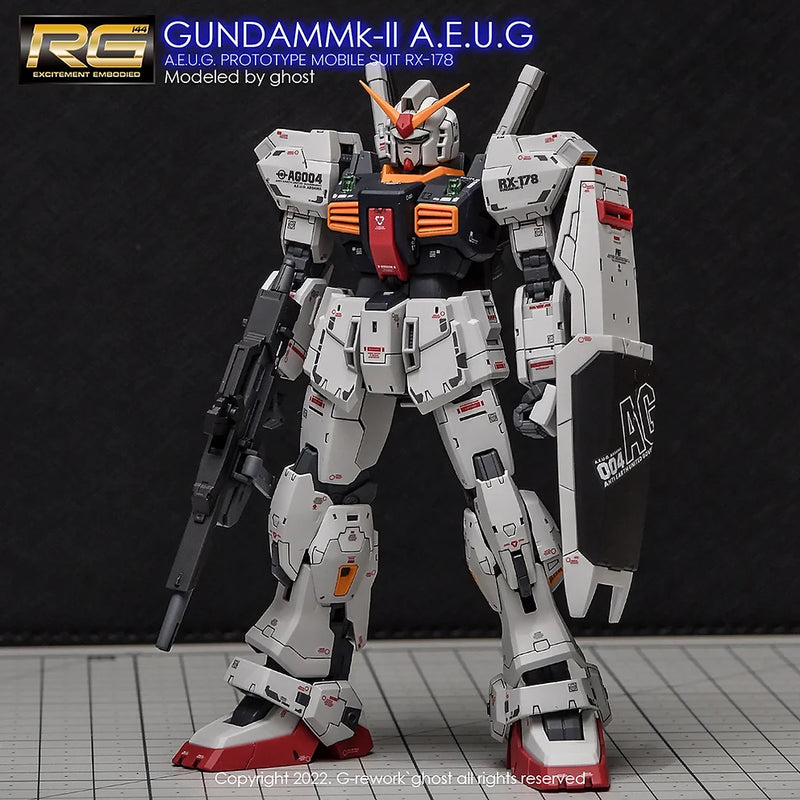 G-Rework Decal - RG RX-178 Gundam Mk-II AEUG Use