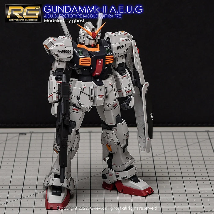 G-Rework Decal - RG RX-178 Gundam Mk-II AEUG Use