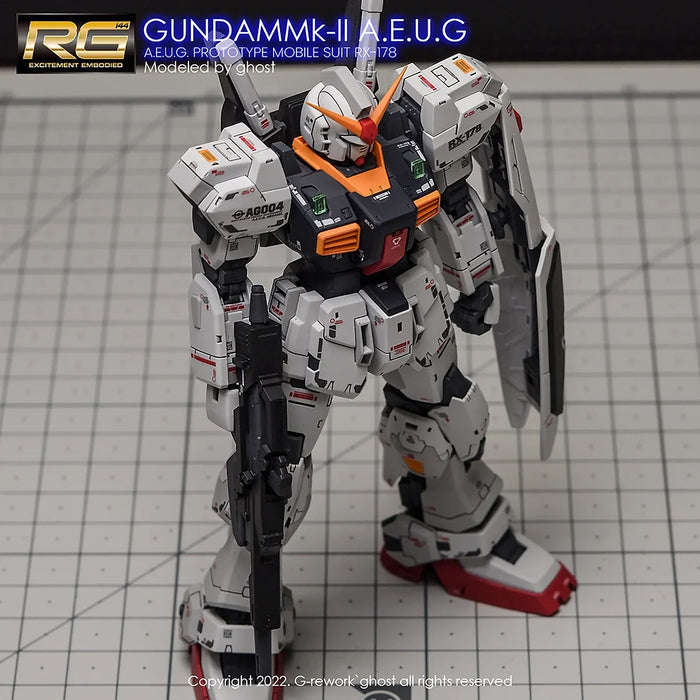 G-Rework Decal - RG RX-178 Gundam Mk-II AEUG Use