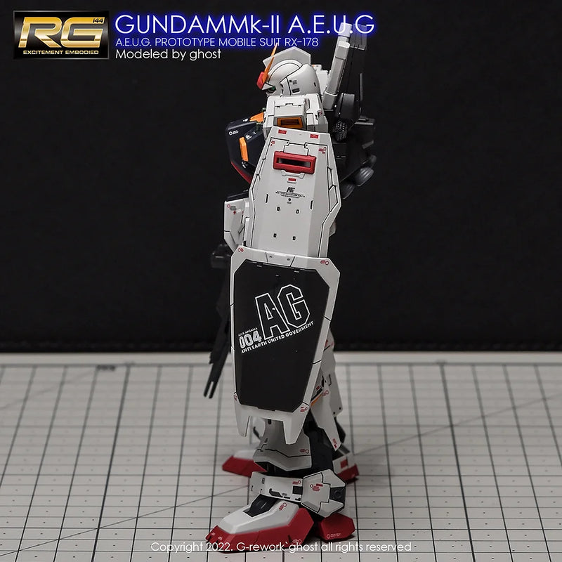 G-Rework Decal - RG RX-178 Gundam Mk-II AEUG Use