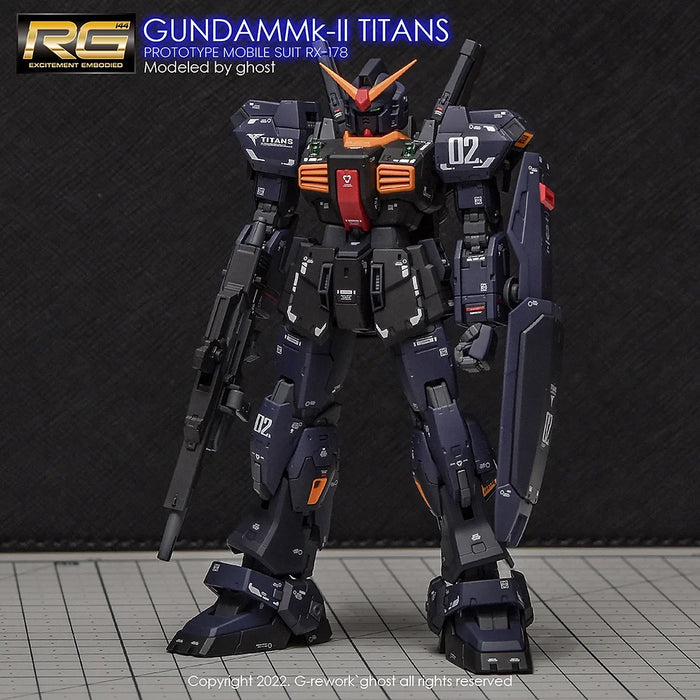 G-Rework Decal - RG RX-178 Gundam Mk-II Titans Use