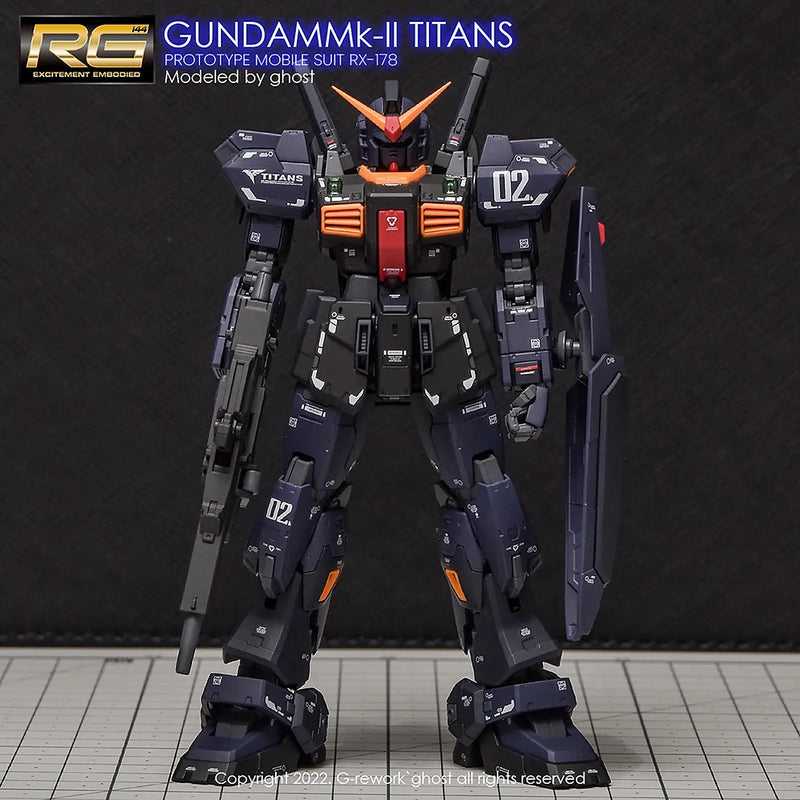 G-Rework Decal - RG RX-178 Gundam Mk-II Titans Use
