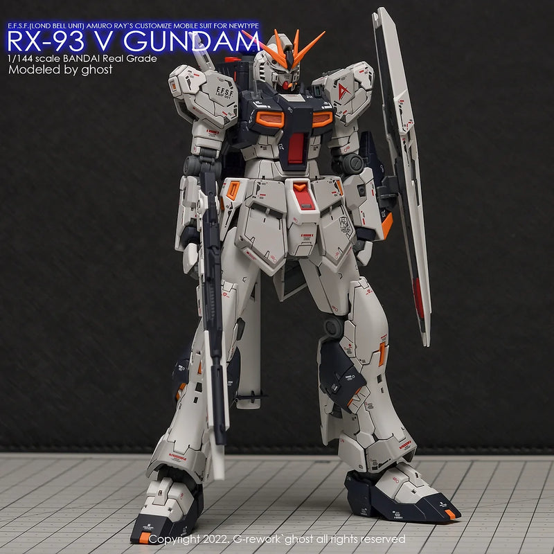 G-Rework Decal - RG RX-93 Nu Gundam Use (Decal v2.0)