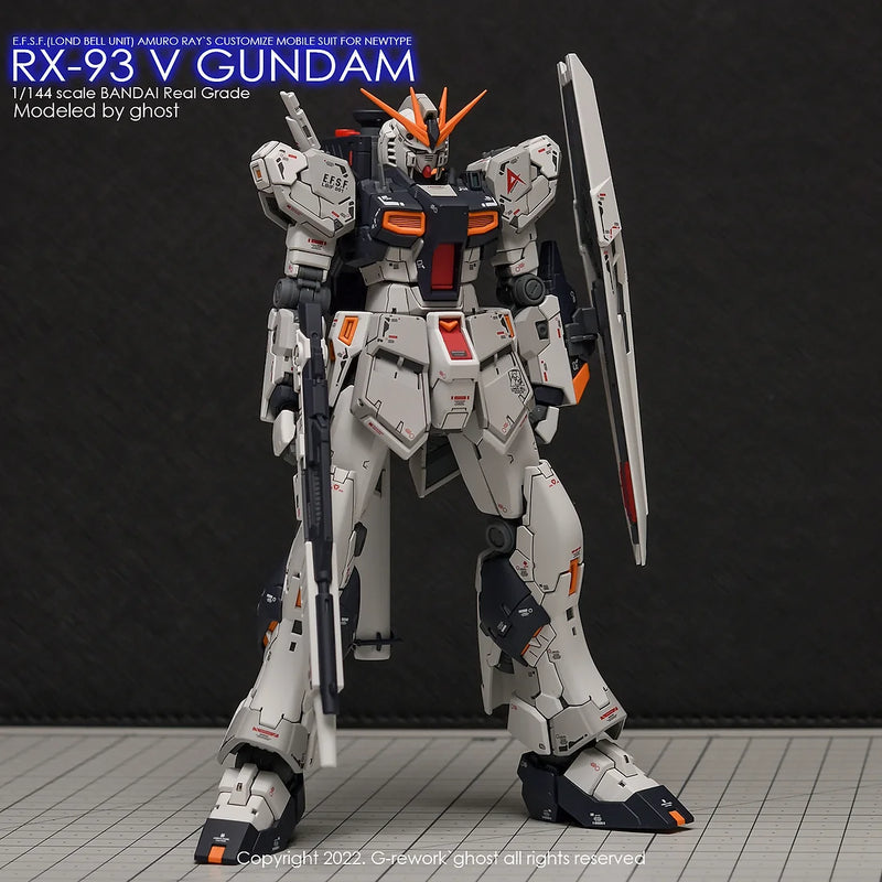 G-Rework Decal - RG RX-93 Nu Gundam Use (Decal v2.0)