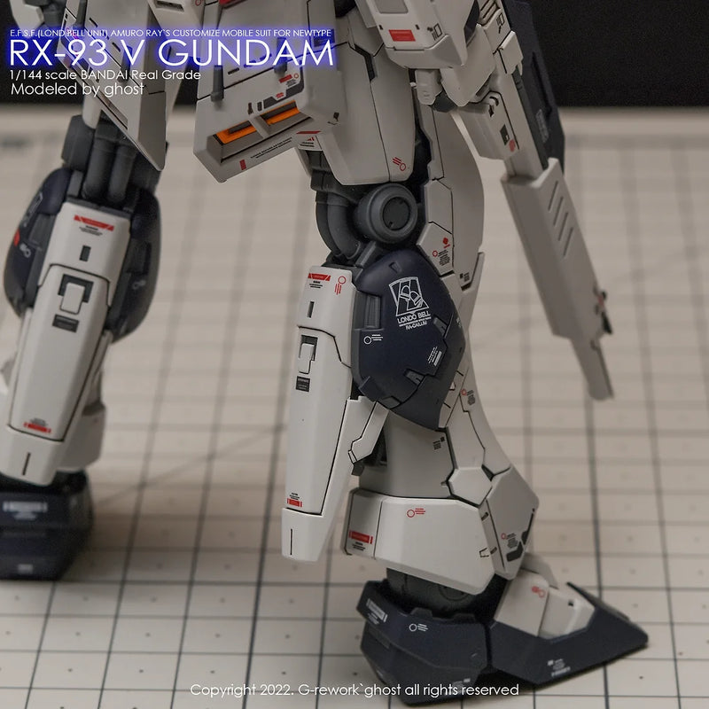 G-Rework Decal - RG RX-93 Nu Gundam Use (Decal v2.0)