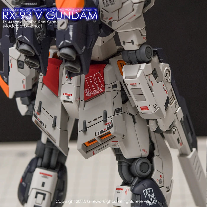 G-Rework Decal - RG RX-93 Nu Gundam Use (Decal v2.0)