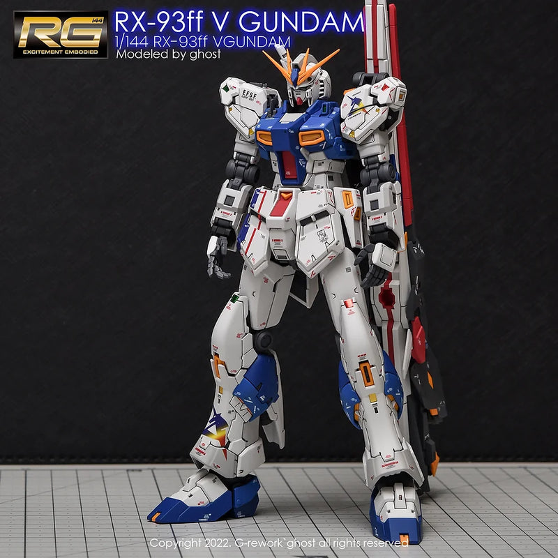 G-Rework Decal - RG RX-93ff Nu Gundam Use