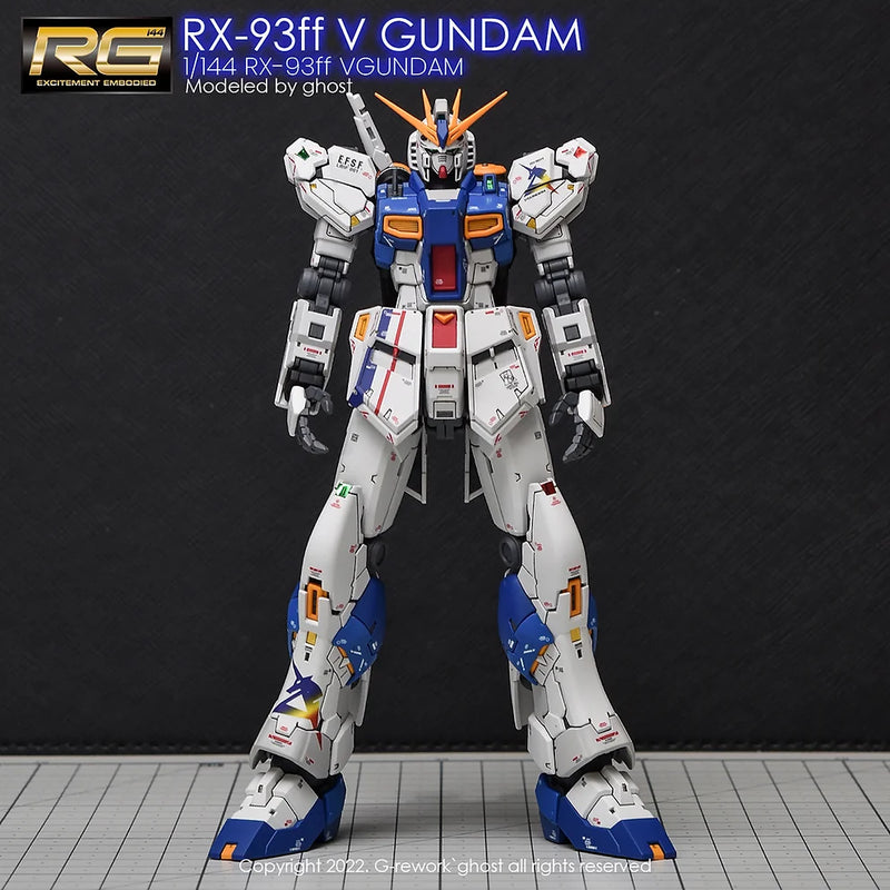 G-Rework Decal - RG RX-93ff Nu Gundam Use